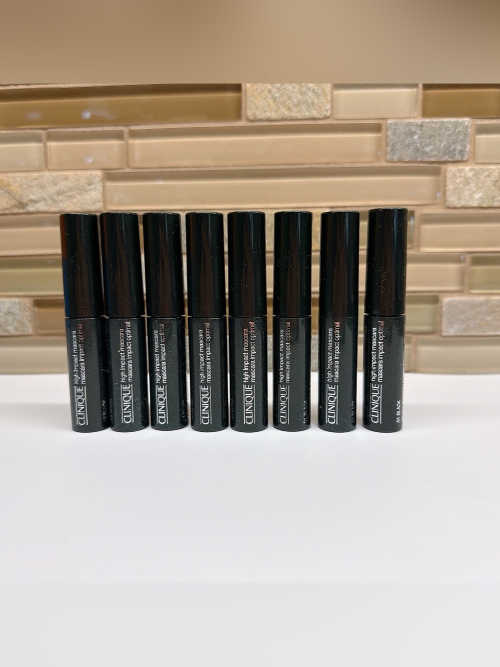 Clinique High Impact Mascara Mini Bundle - Set of 8 (01 Black)